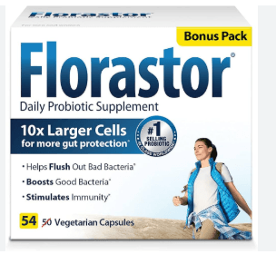 Probiotic Capsules (Lactobacillus GG / Florastor®)