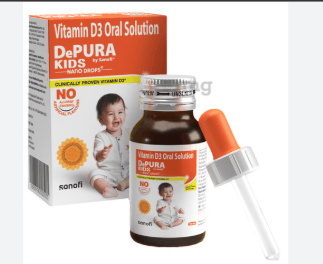Depura Vitamin D3 60k Sugar Free Oral Solution