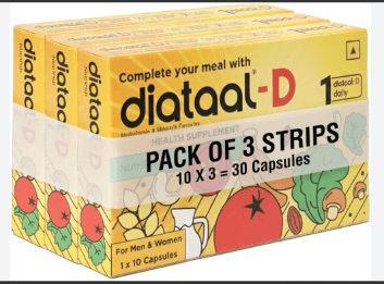 Diataal-D Multivitamin with Vitamin D & ALA
