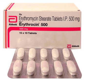 Erythromycin 500mg Tablets (20’s)