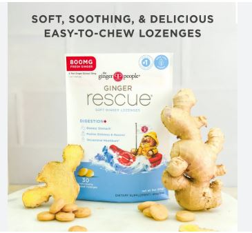 The Ginger People Ginger Rescue Soft Lozenges