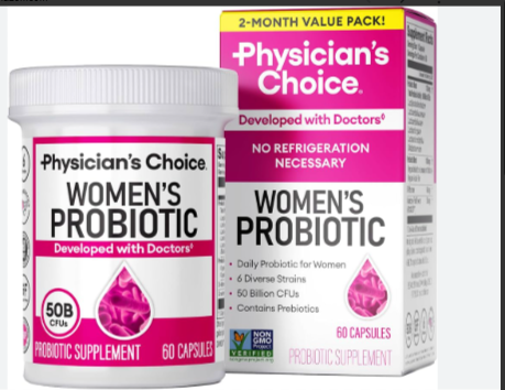 Physicians Choice Women's Probiotic 60 Billion CFU Capsules